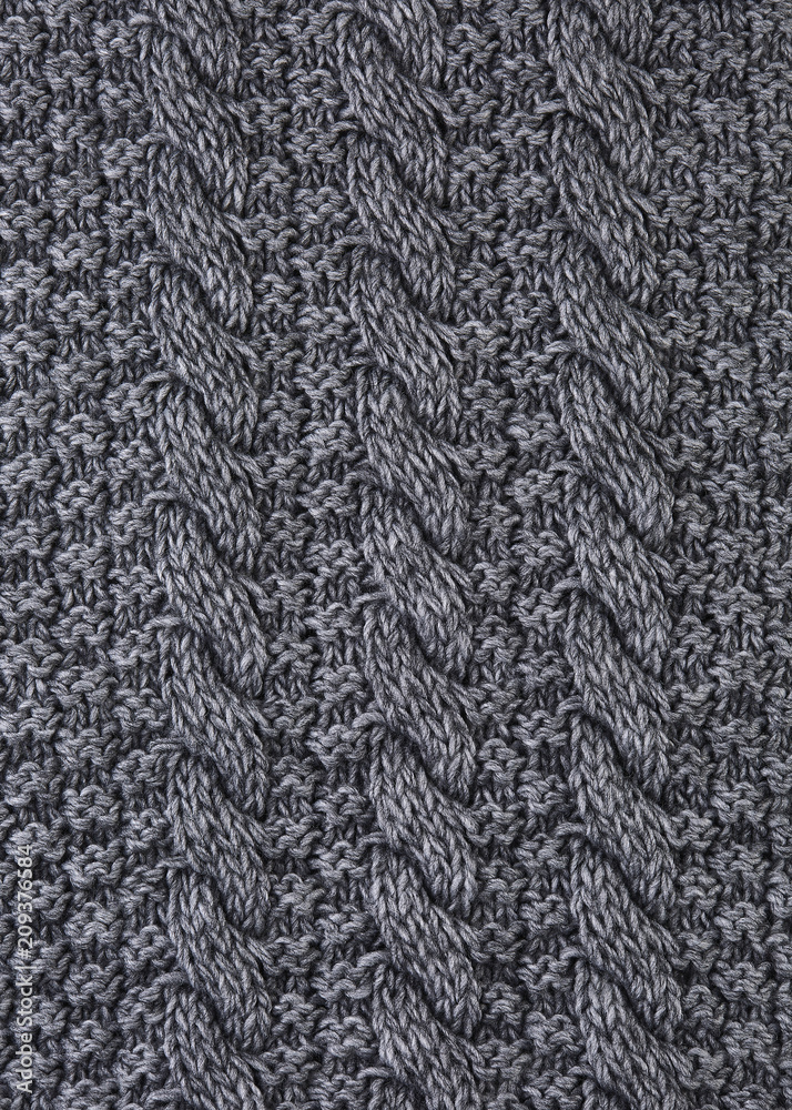 Fototapeta premium knitted fabric texture.