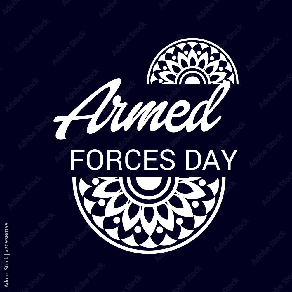 Armed forces day.