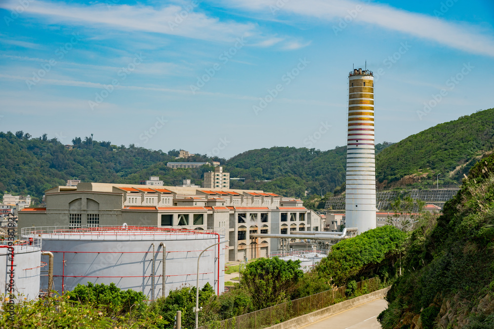 The power plant of Matsu