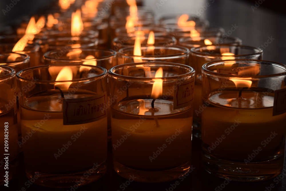 the candle in line the candle in line