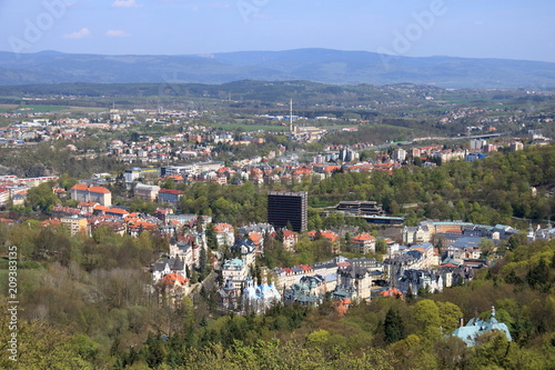 Beautiful Spa Town Karlovy Vary (Karlsbad/Carlsbad) in Bohemia (Czech Republic)