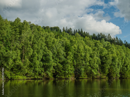 Ein Blick auf den R  sper Weiher