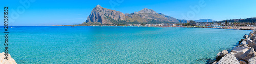 San Vito lo Capo beach, Sicily, Italy