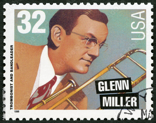 USA - 1996: shows Glenn Miller (1904-1944), trombonist and bandleader photo