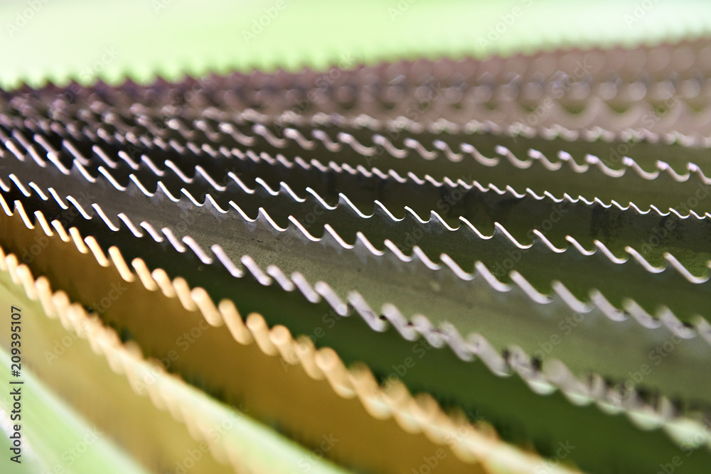 Fototapeta premium Blades for band saw