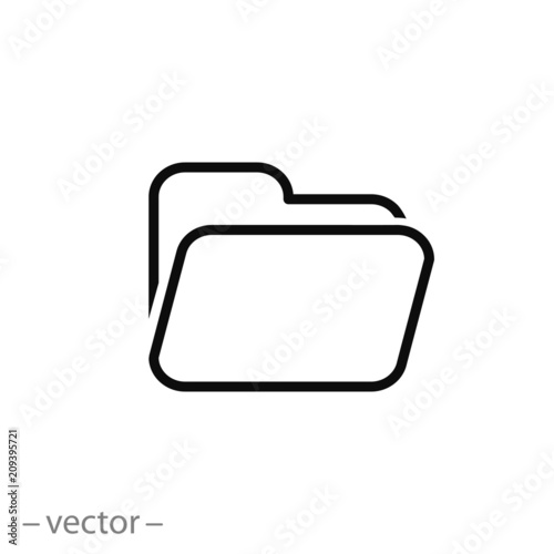 folder icon vector