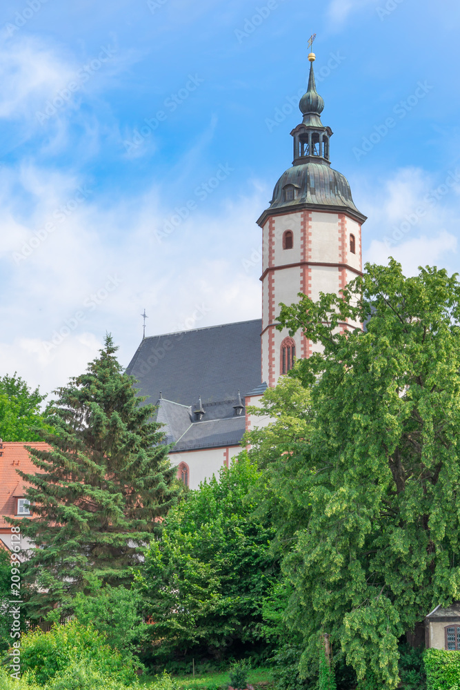 die alte Stadtkirche in Penig (Sachsen)
