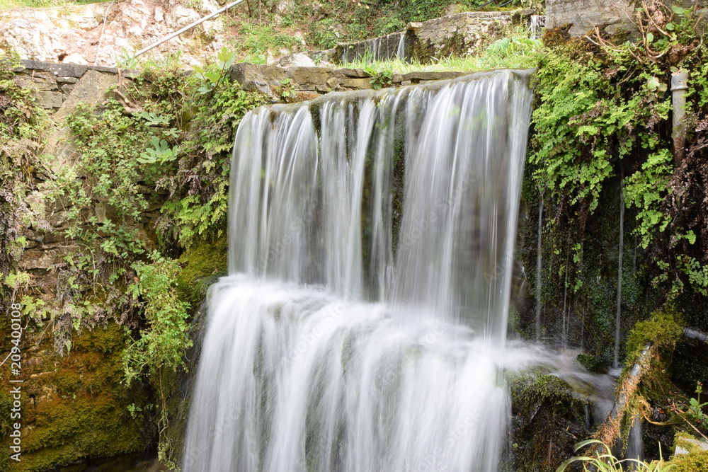 Wasserfälle bei argiroupoli, , Kreta