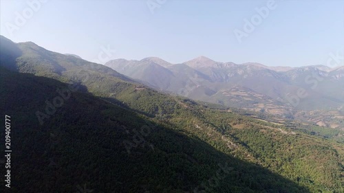  Mountains Near Peje in the Republic of Kosovo  photo