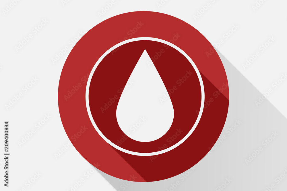 Icono rojo de sangre. Icono rojo de sangre.
