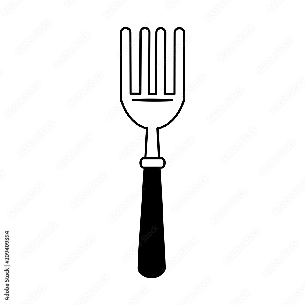 Fork kitchen utensil vector illustration graphic design Fork kitchen utensil vector illustration graphic design
