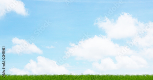 light blue sky 3d rendering background