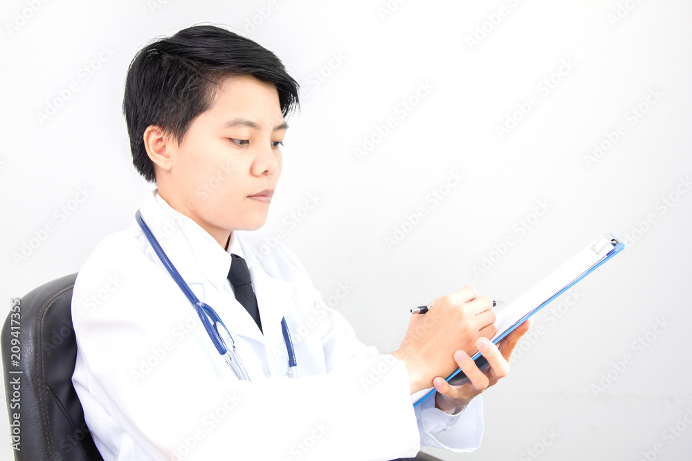 Health care, medical examinations, viral disease, in disease, written reports of illness in patients in the office. Health care, medical examinations, viral disease, in disease, written reports of illness in patients in the office.
