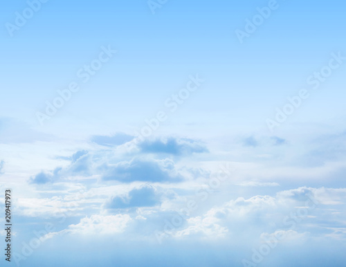 Fototapeta Naklejka Na Ścianę i Meble -  blue sky with clouds background.Sky clouds.Sky with clouds weather nature cloud blue