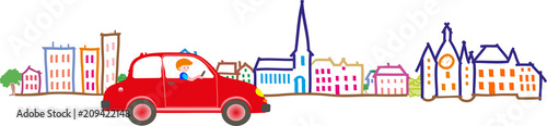 BALLADE EN VOITURE
