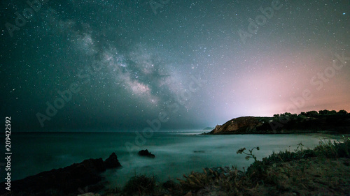 Milky way in the sky of Sardinia © zakaz86
