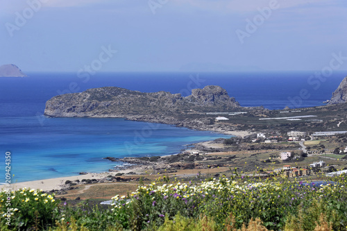 Strand bei Falasana, Kreta, Griechenland, Europa