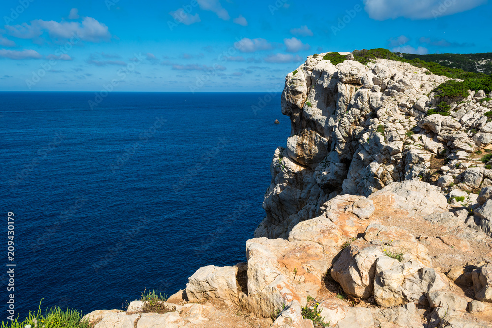 Rocks on sardinian coast