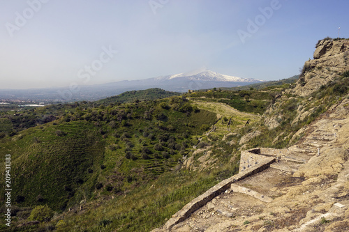 Calatabiano di Sicilia veduta dell'Etna - 144 photo