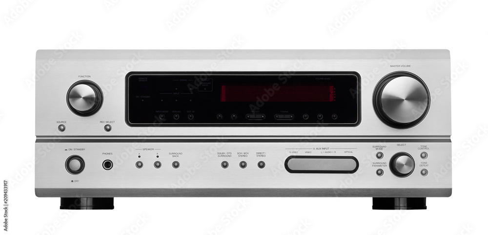 Fototapeta premium AV Receiver for home cinema