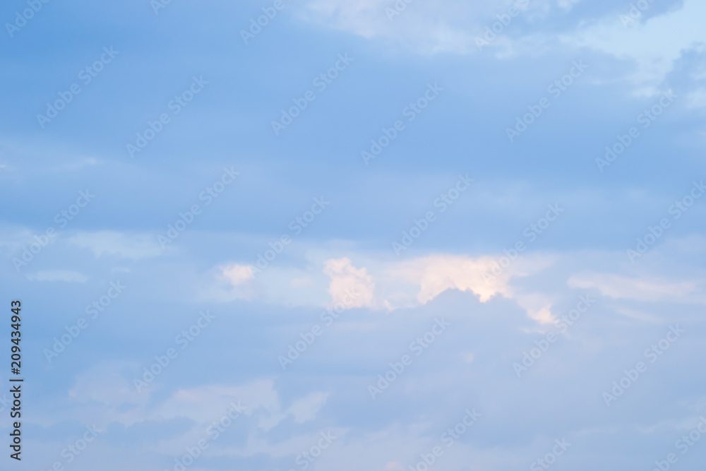 The sky over the beach Leptokarya 