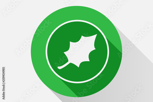 Icono verde de hojas.