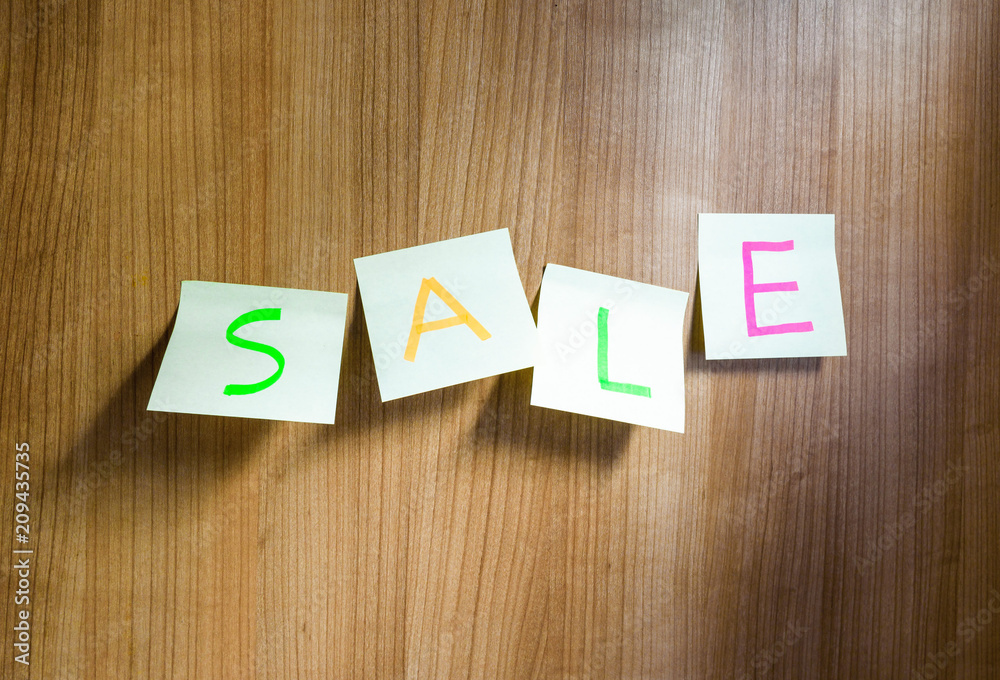 sale word on paper stickers. letters on paper stickers sale word on paper stickers. letters on paper stickers