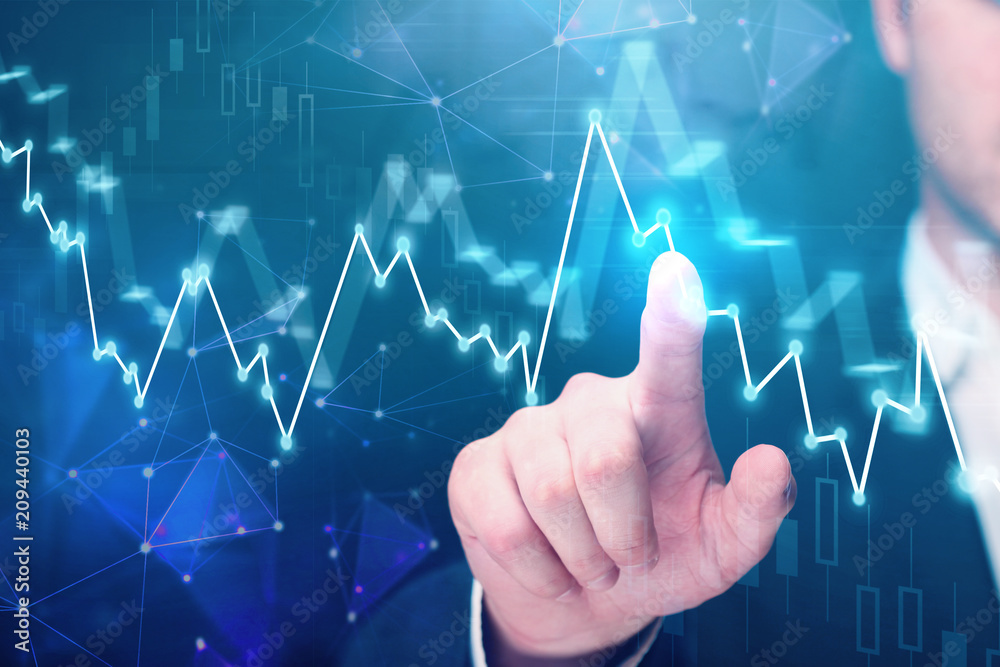 Investment, trade and finance concept Investment, trade and finance concept