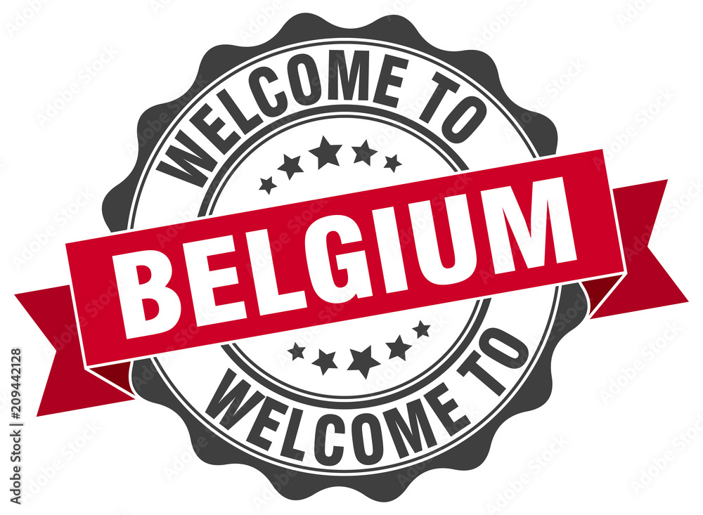 Belgium round ribbon seal Belgium round ribbon seal