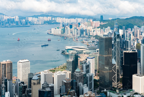 Hong Kong city scenery
