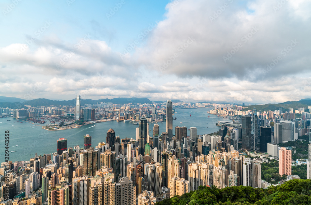 Fototapeta premium Hong Kong City Scenery
