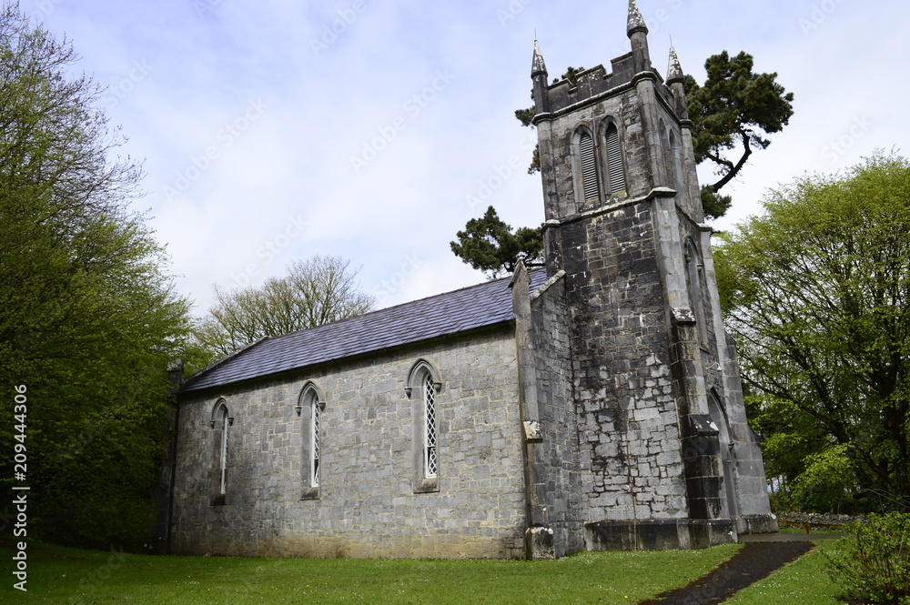 Ardcroney - historic church in Bunratty Castle Ireland