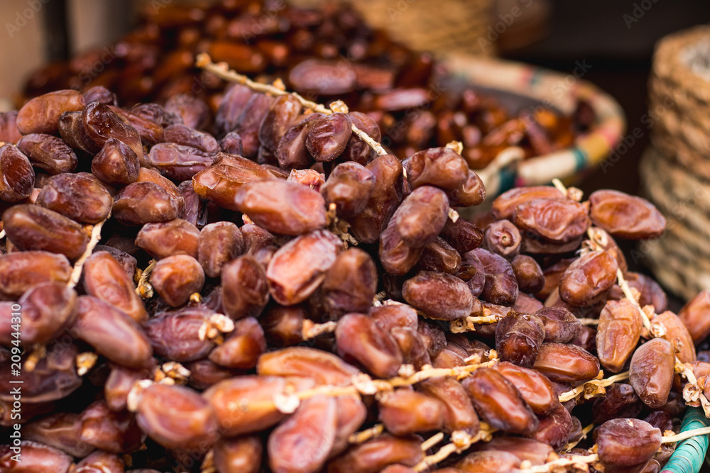 Date texture in a market Date texture in a market