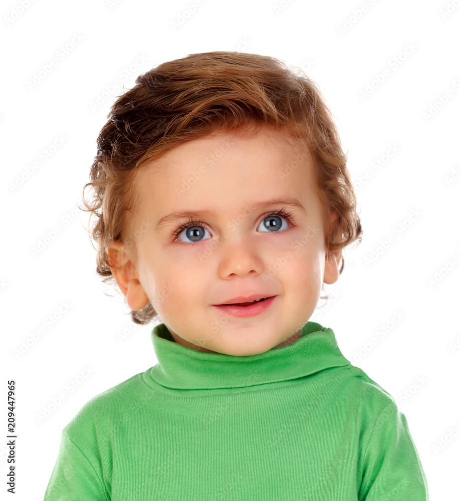 Beautiful baby with a beautiful smile Beautiful baby with a beautiful smile