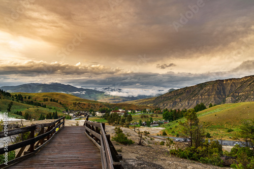 Mammoth Hot Springs Historic District photo