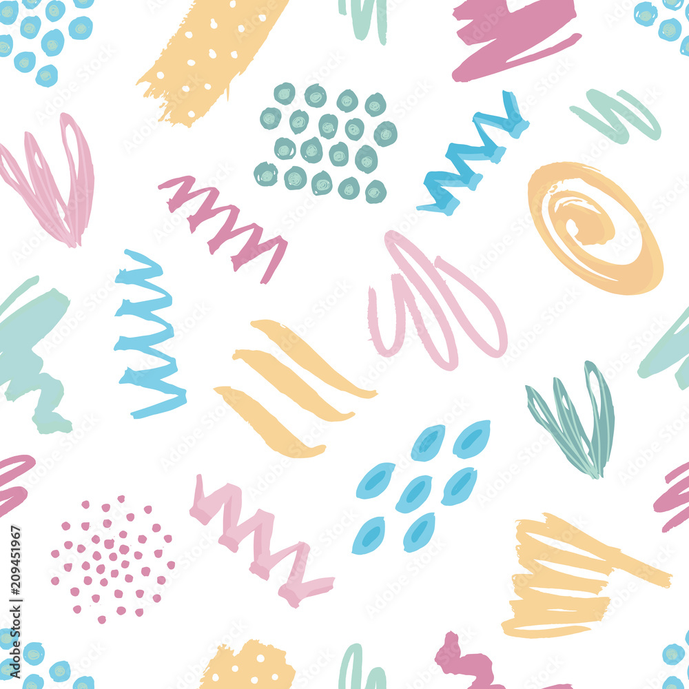 Seamless abstract pattern. Vector illustration.