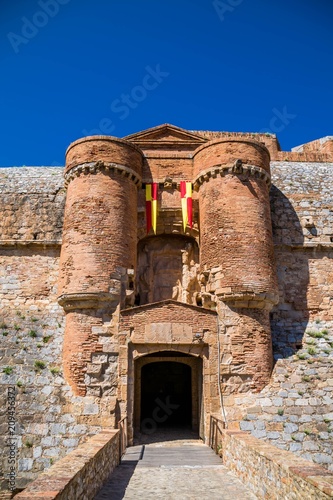 Forteresse de Salses, Pyrénées-Orientales, Occitanie, France.