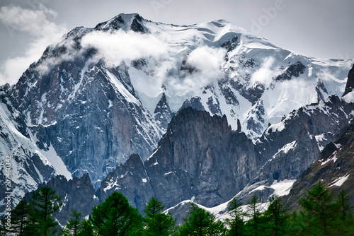 Glacier of Mont Blanc  Aosta Valley