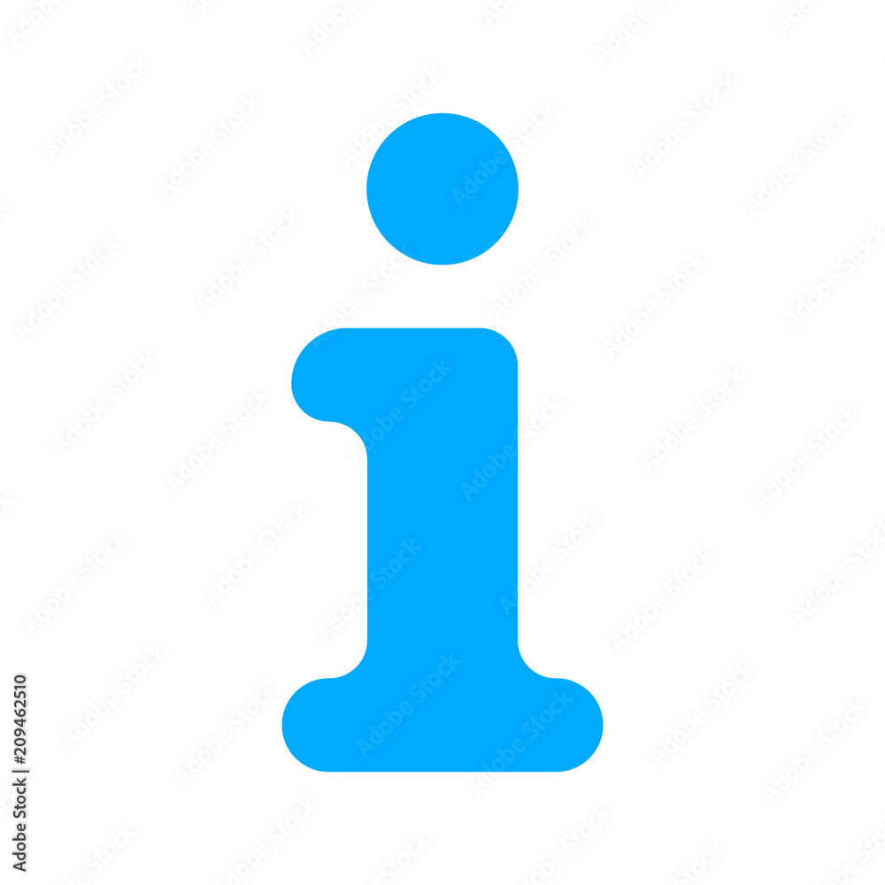 Information sign symbol, info icon isolated Information sign symbol, info icon isolated