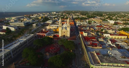 Campeche Aerial Drone Footage