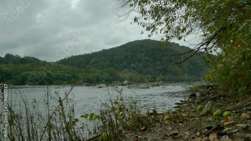 Panning view at Maryland Hights near Harpers Ferry WV