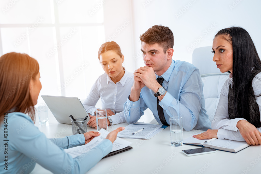 Fototapeta premium Job Interview