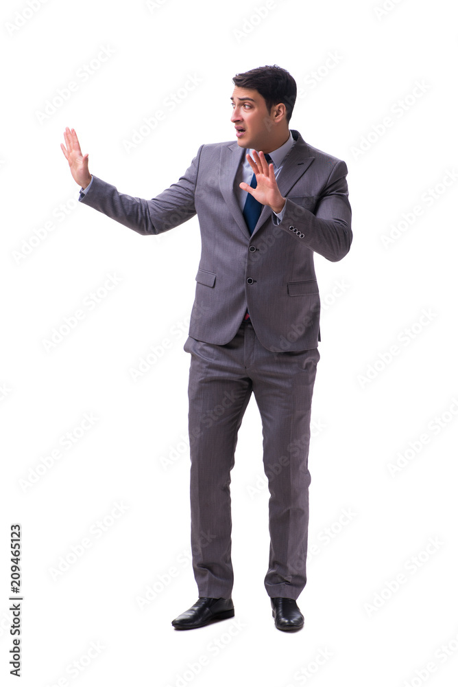 Businessman isolated on white background Businessman isolated on white background