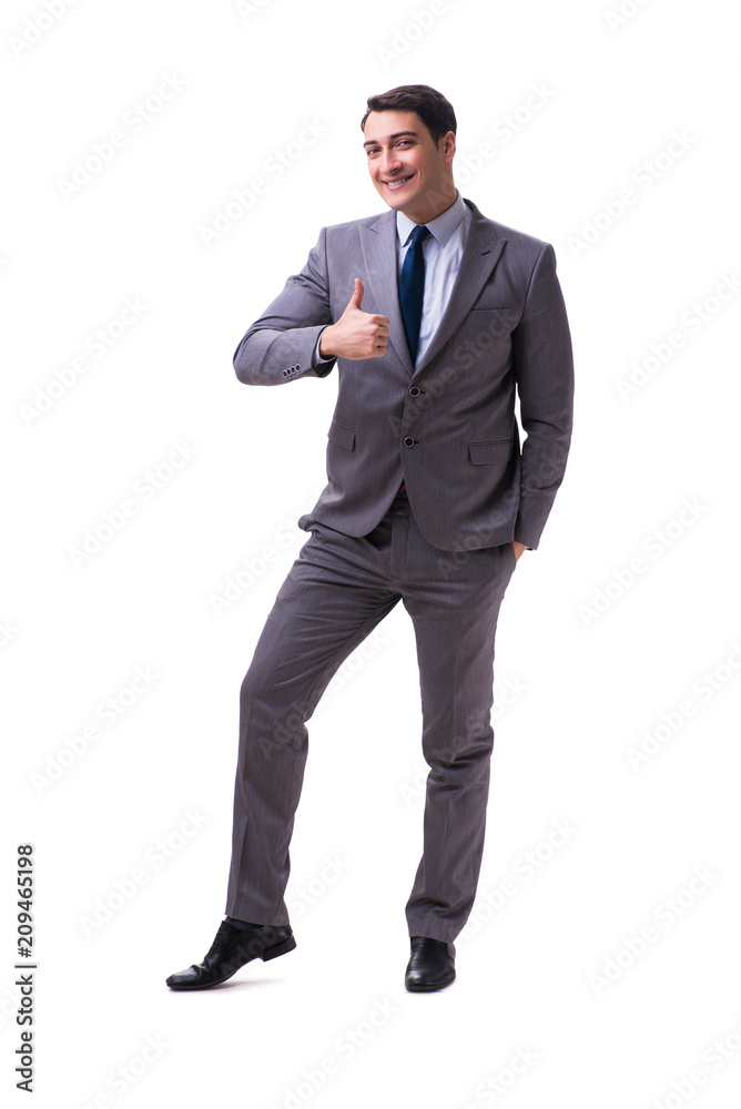 Businessman isolated on white background Businessman isolated on white background