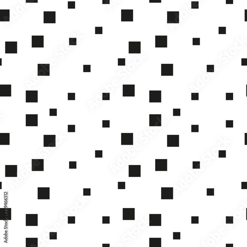 Square seamless pattern Abstract vector geometric background.Print for interior design and fabric