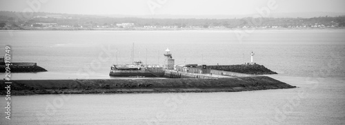 Canvas Print Ireland, Dublin Bay view