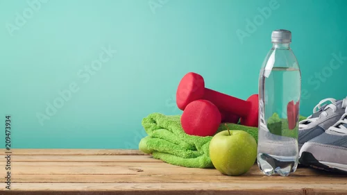 Obraz Fitness background
