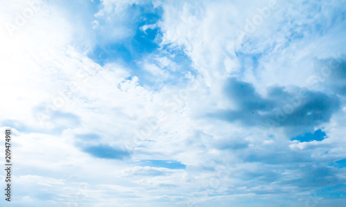 blue sky with clouds background.Sky clouds.Sky with clouds weather nature cloud blue