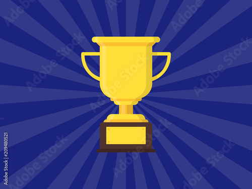 Trophy Icon Vector