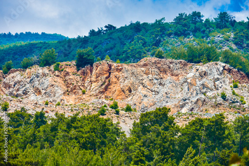 Stone Mountain, rock, limestone